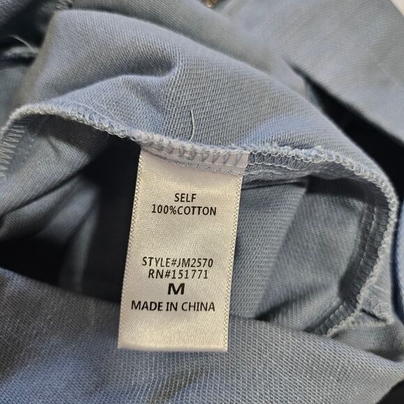 Baltic Born Montgomery Dusty Blue Denim Romper - Picture 12 of 12